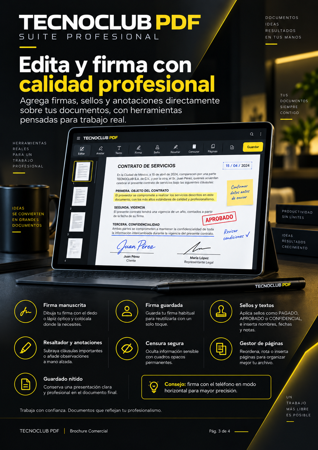 Brochure TECNOCLUB PDF página 3