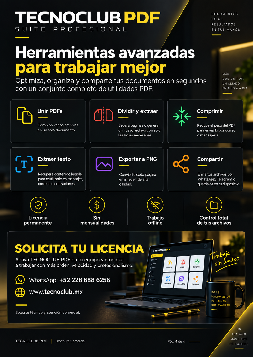 Brochure TECNOCLUB PDF página 4
